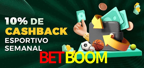 10% de bônus de cashback na BETBOOM